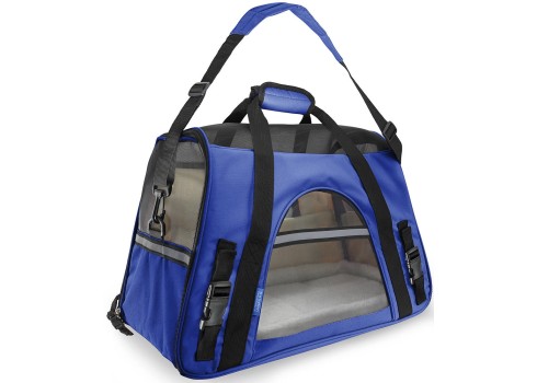 Freedog Fly transpordikott sinine 48x25x33cm