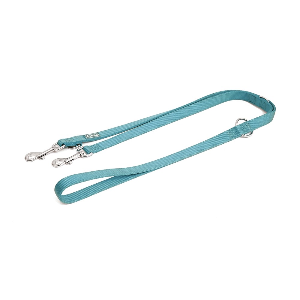Freedog türkiissinine nailonist treeningrihm koerale 2x200cm