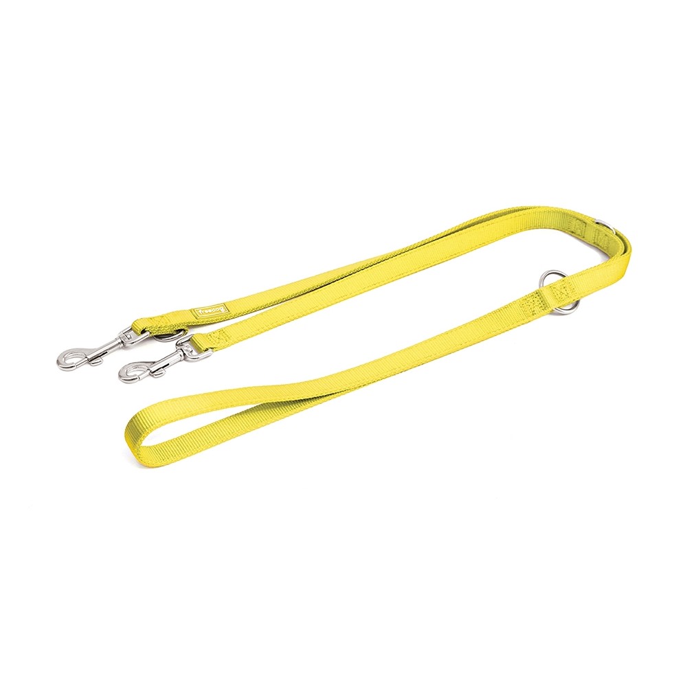 Freedog kollane nailonist treeningrihm koerale 2x200cm