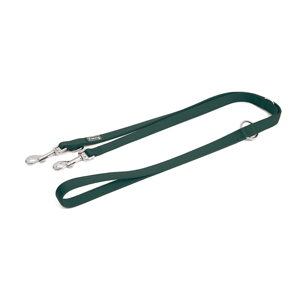 Freedog roheline nailonist treeningrihm koerale 2x200cm