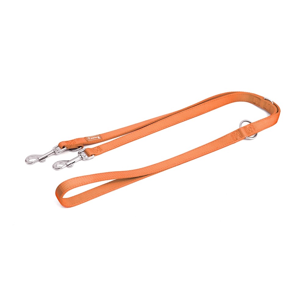 Freedog oranž nailonist treeningrihm koerale 2x200cm