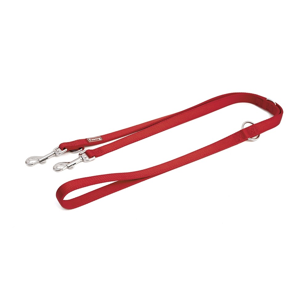 Freedog punane nailonist treeningrihm koerale 2x200cm