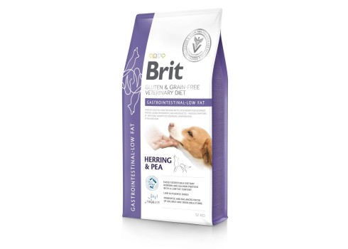 Brit Veterinary Diet Gastrointestinal - Low Fat erisööt koertele 12kg