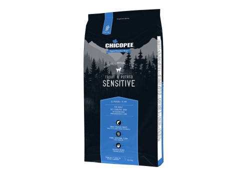 Chicopee HNL Sensitive Trout & Potato koeratoit 12kg