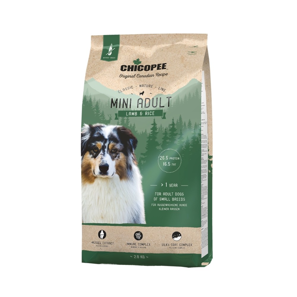 Chicopee CNL Mini Adult Lamb & Rice koeratoit 2kg