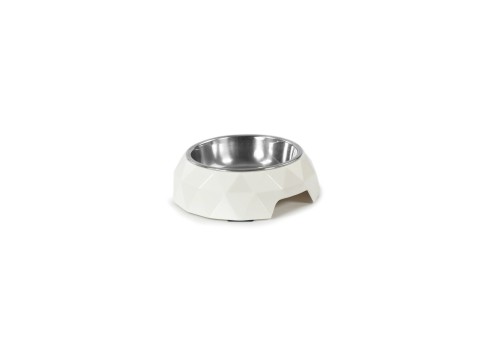 Record valge melamiinist alusega kauss koerale ø 22,5cm - 700ml