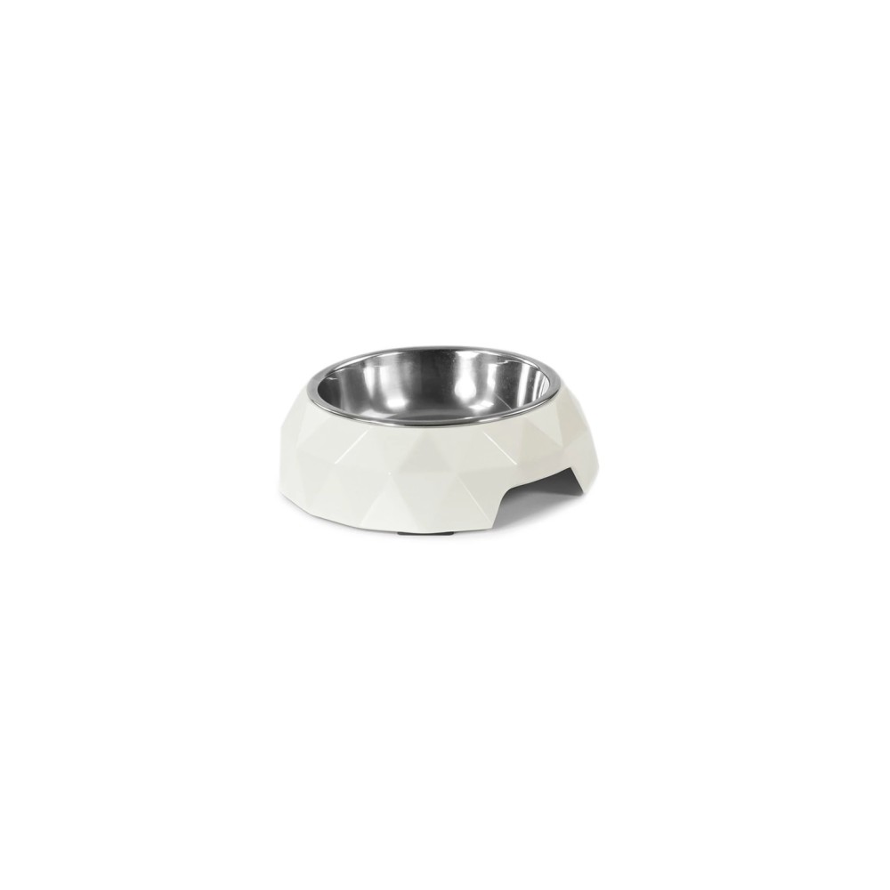 Record valge melamiinist alusega kauss koerale ø 14cm - 160ml