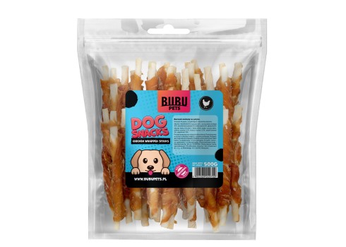 Bubu Pets koeramaius toornahapulgad kanaga 500g