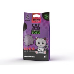 Bubu Pets lavendli lõhnaga tofu kassiliiv 2,5 kg - 6L