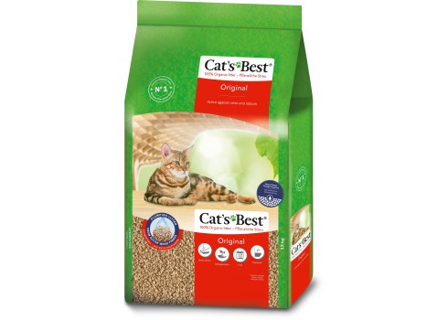 Cat's Best Original paakuv kassiliiv 30L 13kg