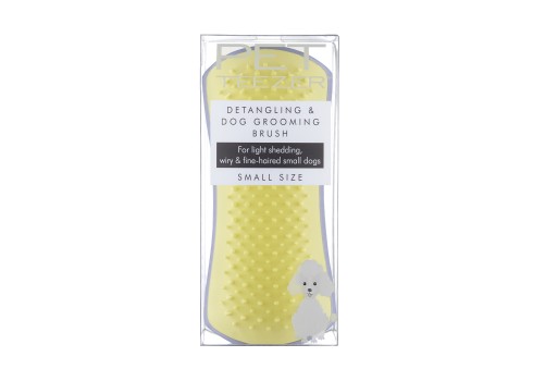 Pet Teezer lilla-kollane karvapusa hari koerale S