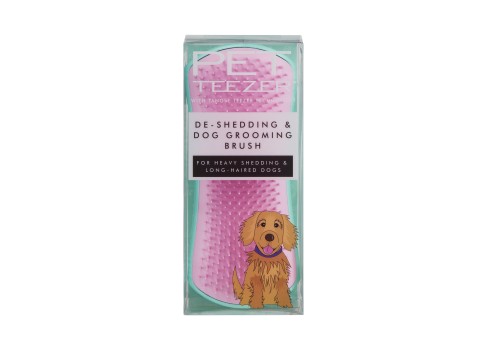 Pet Teezer roheline-roosa aluskarva hari koerale L