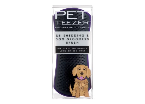 Pet Teezer lilla-hall aluskarva hari koerale L
