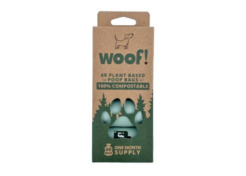 Woof komposteeritavad hügieenikotid koertele 60tk