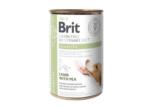 Brit Veterinary Diet Diabetes konserv koertele 400g
