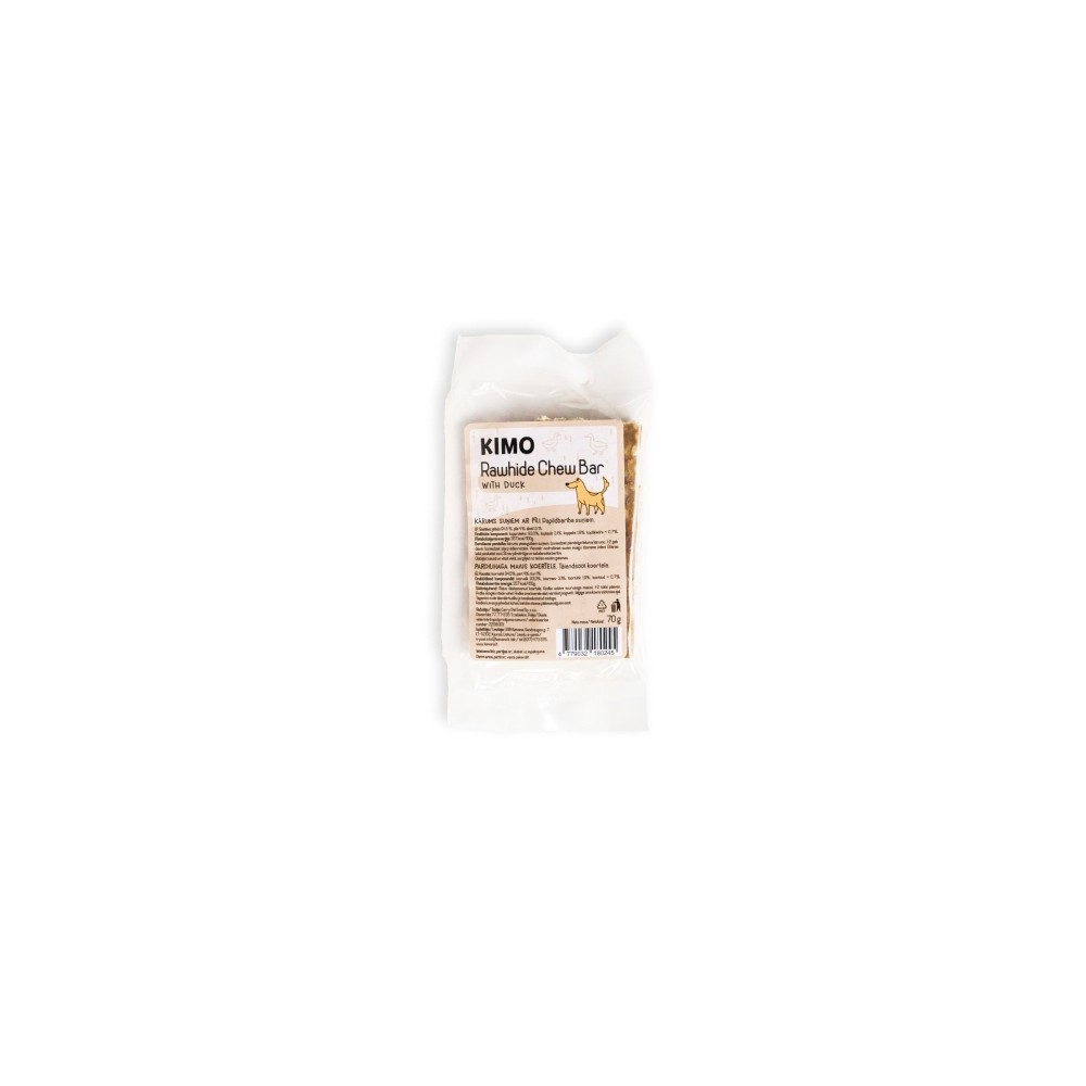 Kimo naturaalne närimismaius pardiga 12cm 2tk 70g