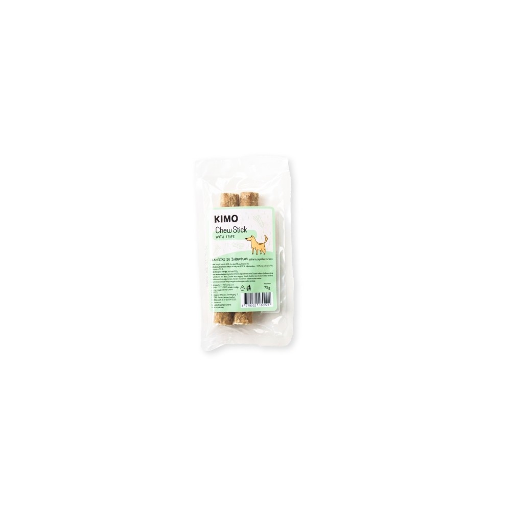 Kimo naturaalne närimispulk maoga 12cm 2tk 70g
