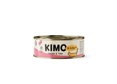 Kimo Chicken & Tuna konserv kassidele 70g