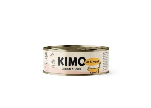 Kimo Chicken & Duck konserv kassidele 70g