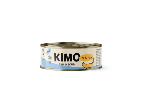 Kimo Tuna & Squid konserv kassidele 70g