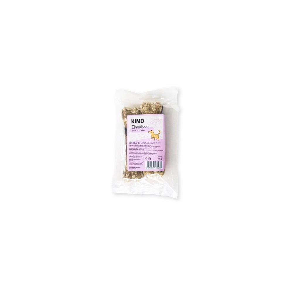 Kimo naturaalne närimiskont lõhega 17cm 2tk 230g