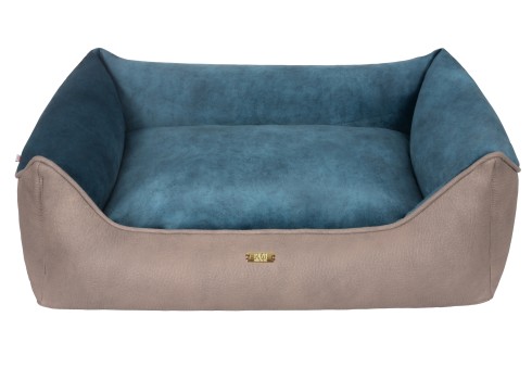 Cazo Soft Bed Velvet Turquoise pesa koertele 93x72cm
