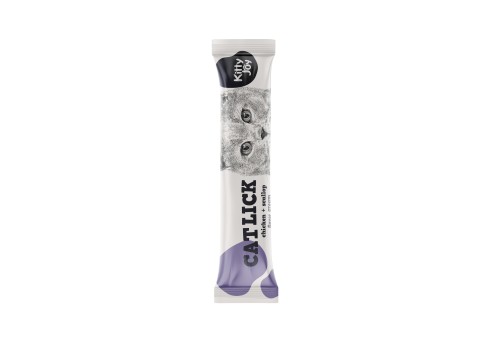 Kitty Joy Cat Lick kana ja kammkarbiga kassimaius 4x15g