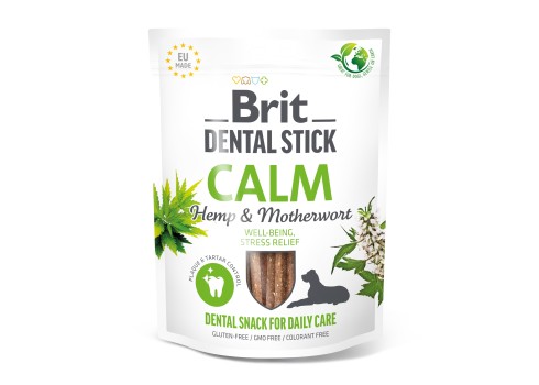 Brit Dental Stick Calm närimispulgad koertele 7tk 251g