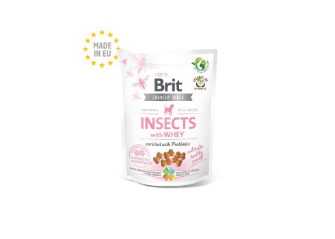 Brit Care Insects with Whey närimismaius kutsikatele 200g
