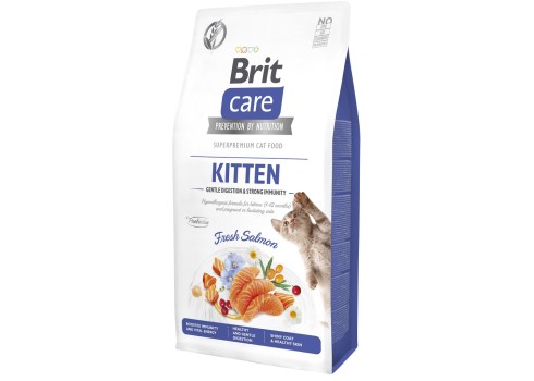 Brit Care Cat Grain-Free Kitten Gentle Digestion & Strong Immunity kassitoit 7 kg