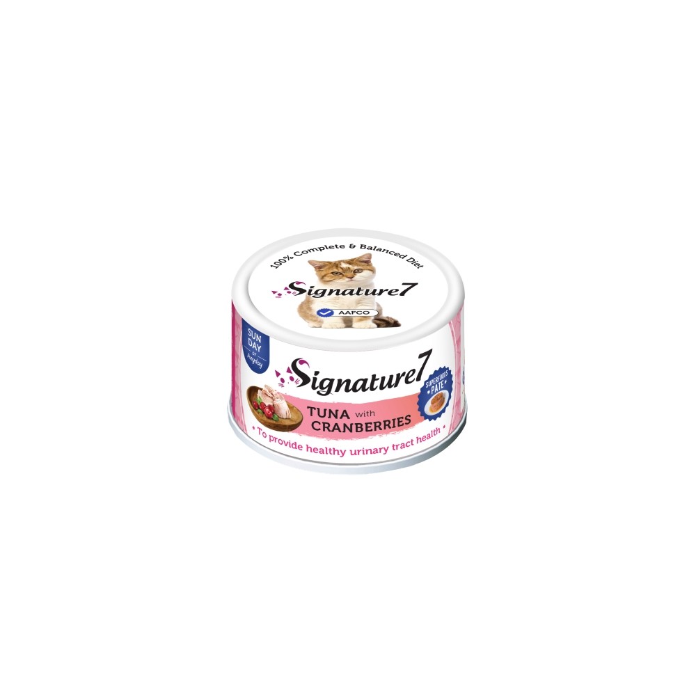 Signature7 Tuna with Cranberries Pate konserv kassidele 80g