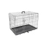 Flamingo metallpuur Keo koerale L 57x93x62cm