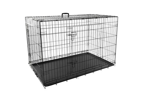 Flamingo must metallpuur Keo koerale XXL 76x120x82cm
