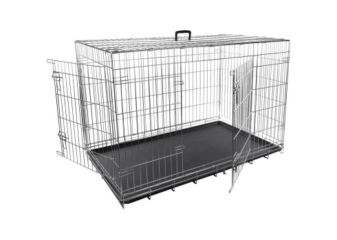 Flamingo metallpuur Keo koerale XXL 76x120x82cm
