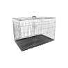 Flamingo metallpuur Keo koerale XXL 76x120x82cm