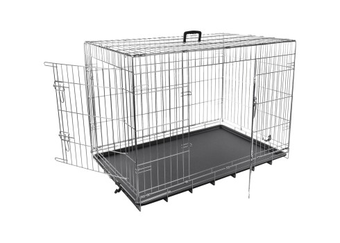 Flamingo metallpuur Keo koerale XL 70x109x76cm