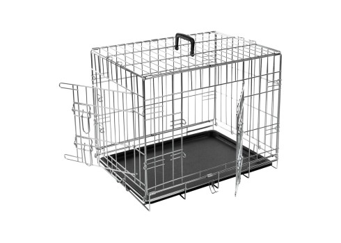 Flamingo metallpuur Keo koerale S 43x63x49cm