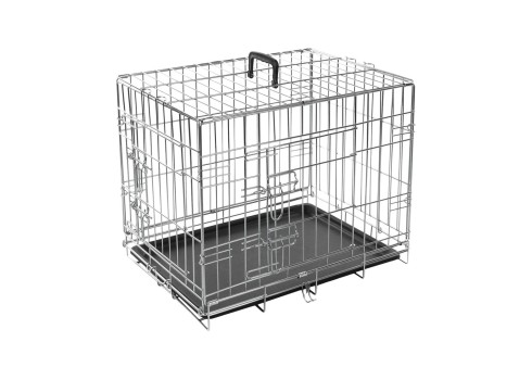 Flamingo metallpuur Keo koerale S 43x63x49cm