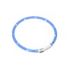 Flamingo LED kaelarihm koertele sinine 20-70cm 16mm