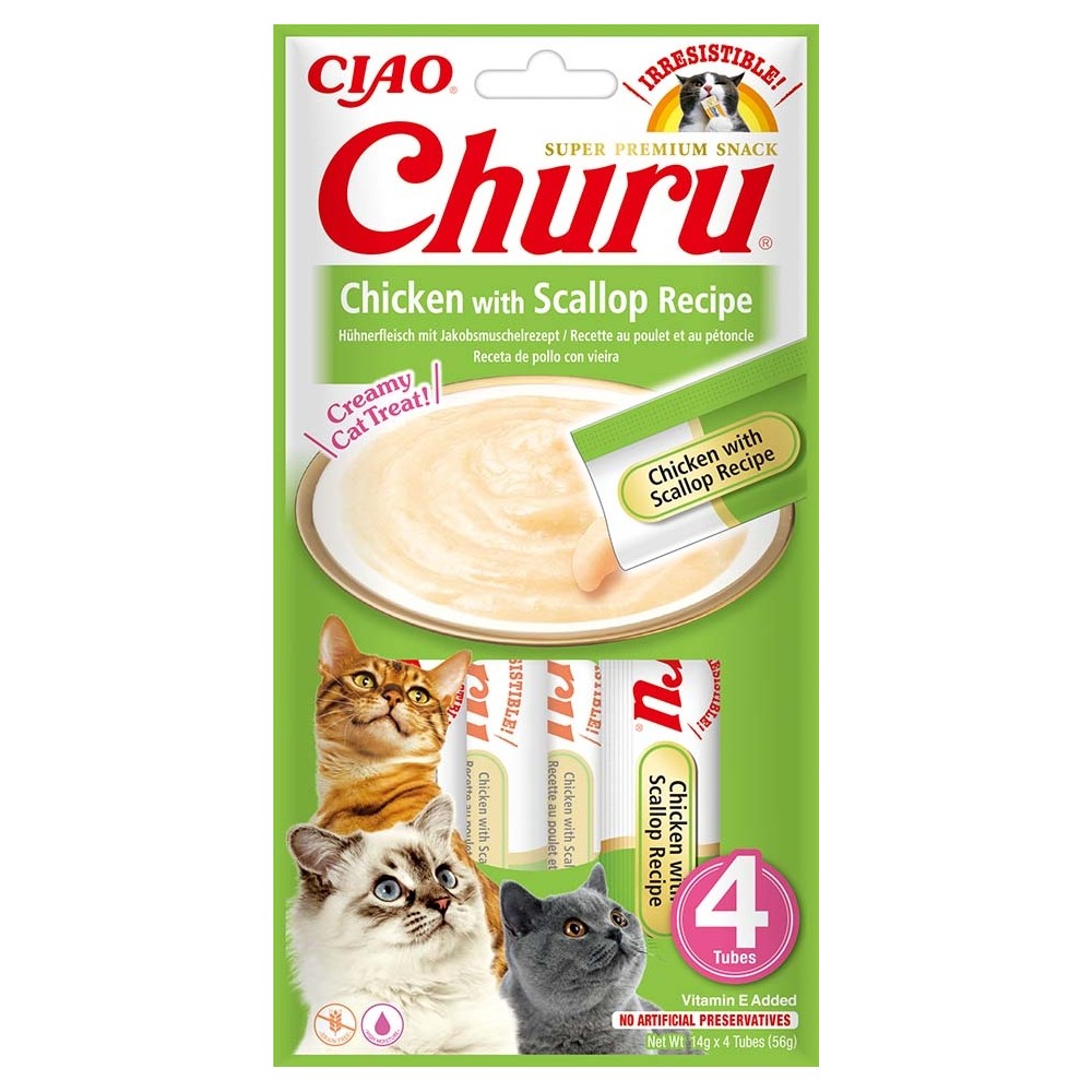 Churu kassimaius kana ja kammkarbiga 4x14g
