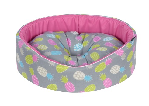 Cazo Foam Bed Cotton Fruit pesa koertele 60x50cm
