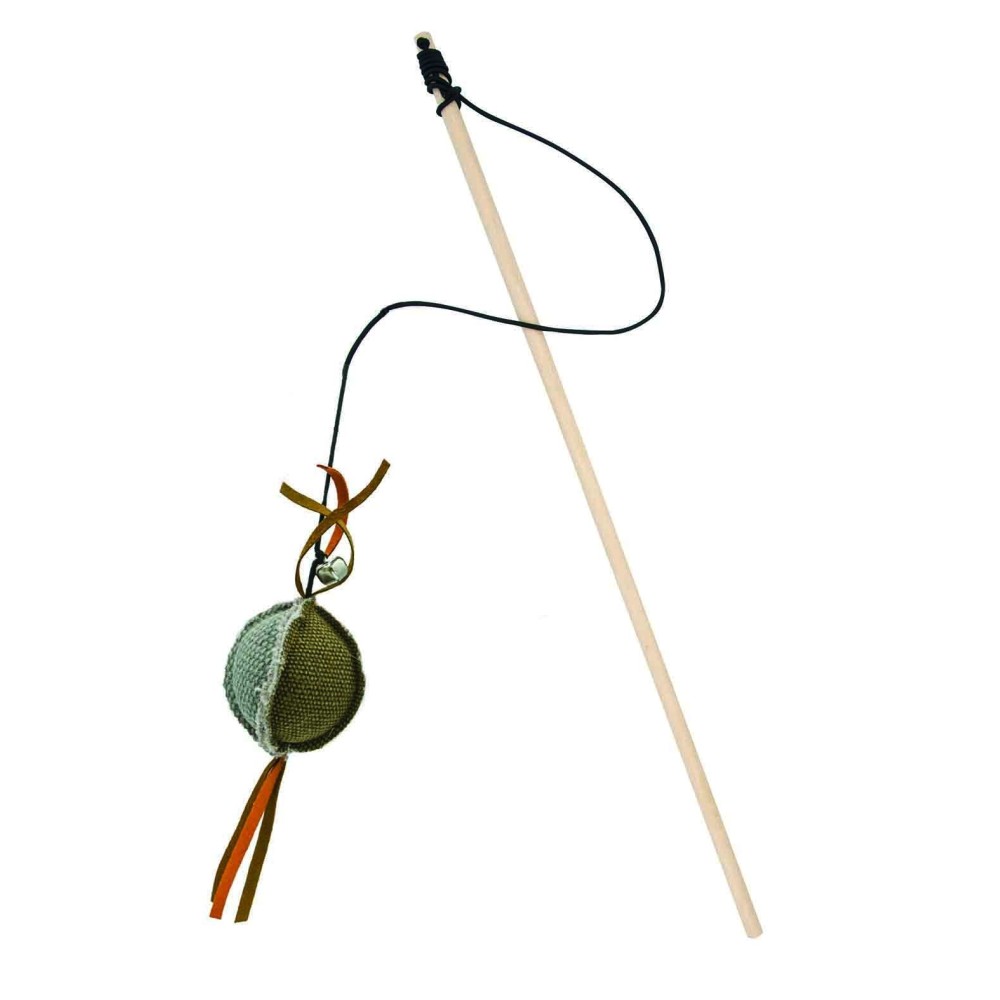 Barry King puidust õng kassile pruuni palliga 5,5x4cm Barry King puidust õng kassile pruuni palliga 5,5x4cm