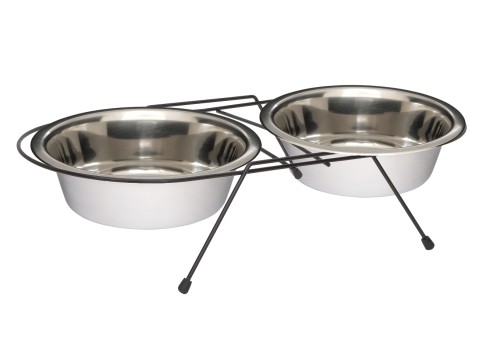 Barry King 2x metallkausid värvitud statiivil 1,8L