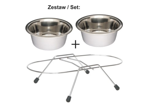 Barry King 2x metallkausid statiivil 2,8L