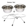 Barry King 2x metallkausid statiivil 2,8L