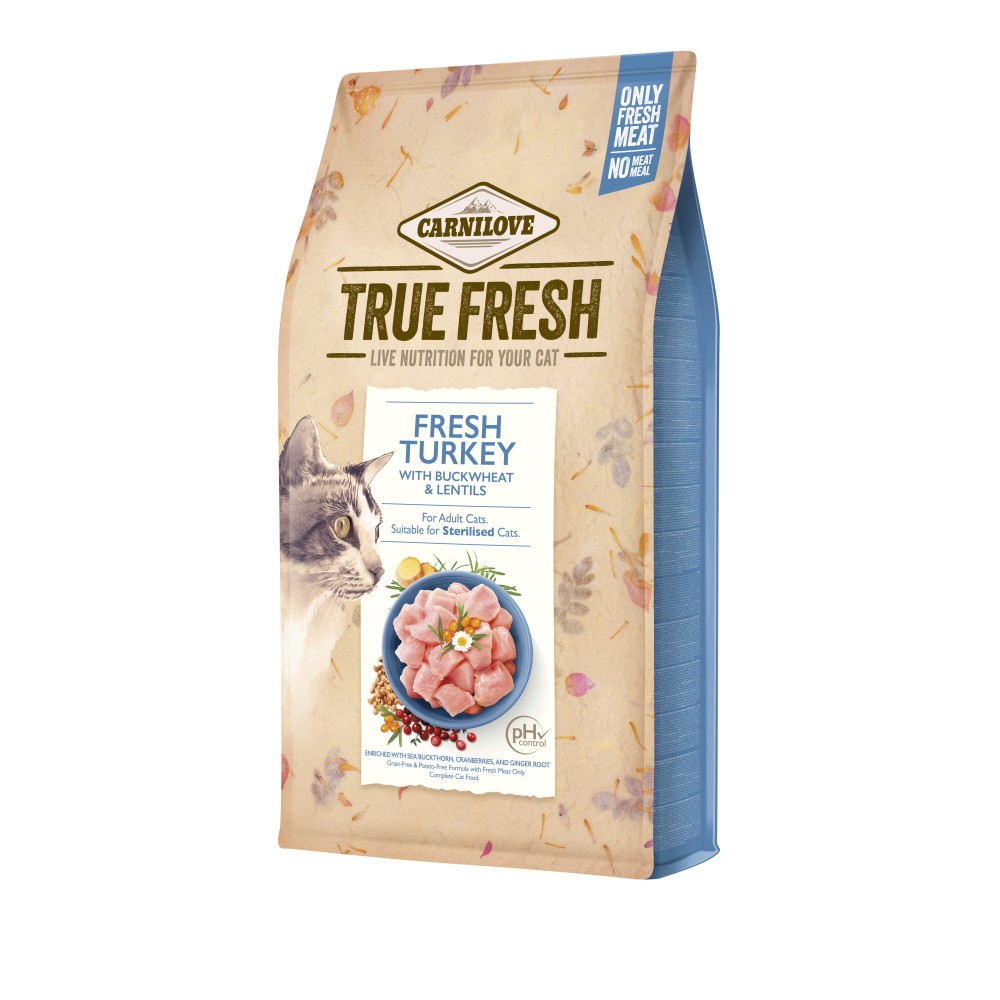 Carnilove True Fresh Cat Turkey kassitoit 1,8kg