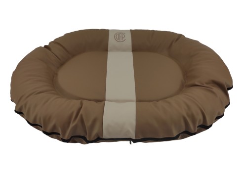 Cazo Oval Bed Oslo latte tooni pesa koertele 45x65x9cm