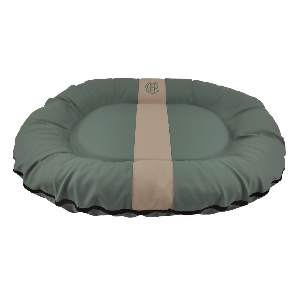 Cazo Oval Bed Oslo roheline pesa koertele 45x65x9cm