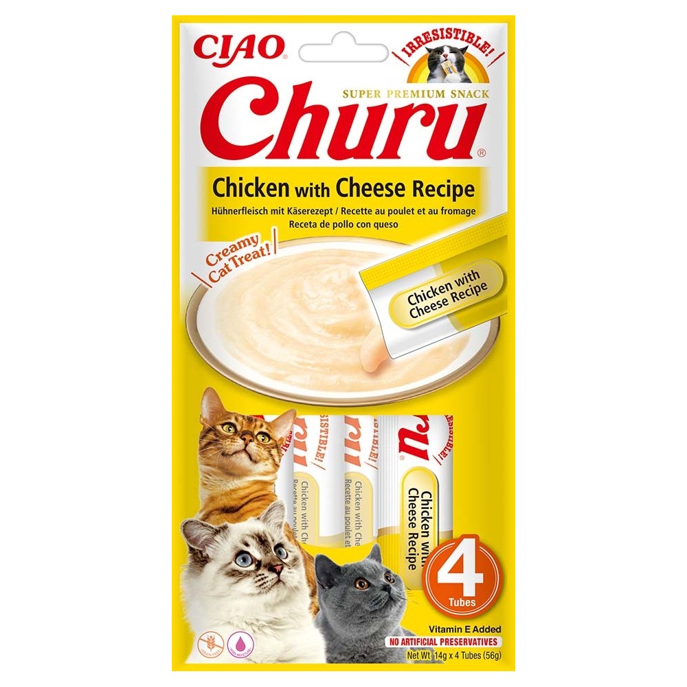 Churu kassimaius kana ja juustuga 4x14g