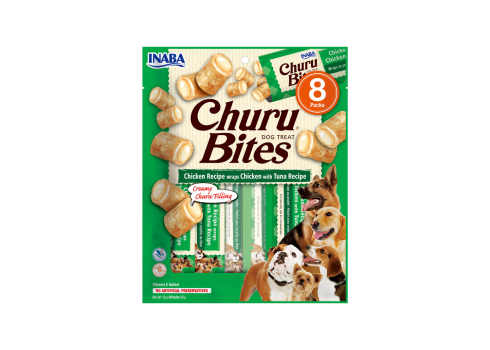 Churu Bites koeramaius kana ja tuunikalaga 8x12g